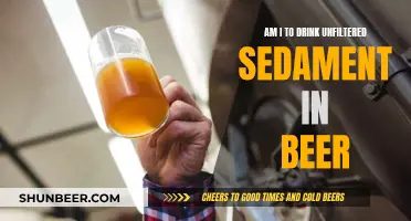 Beer Sediment: To Drink or Not?