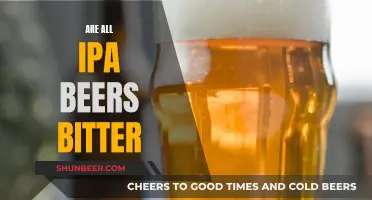 The Bitterness of IPAs: Fact or Fiction?