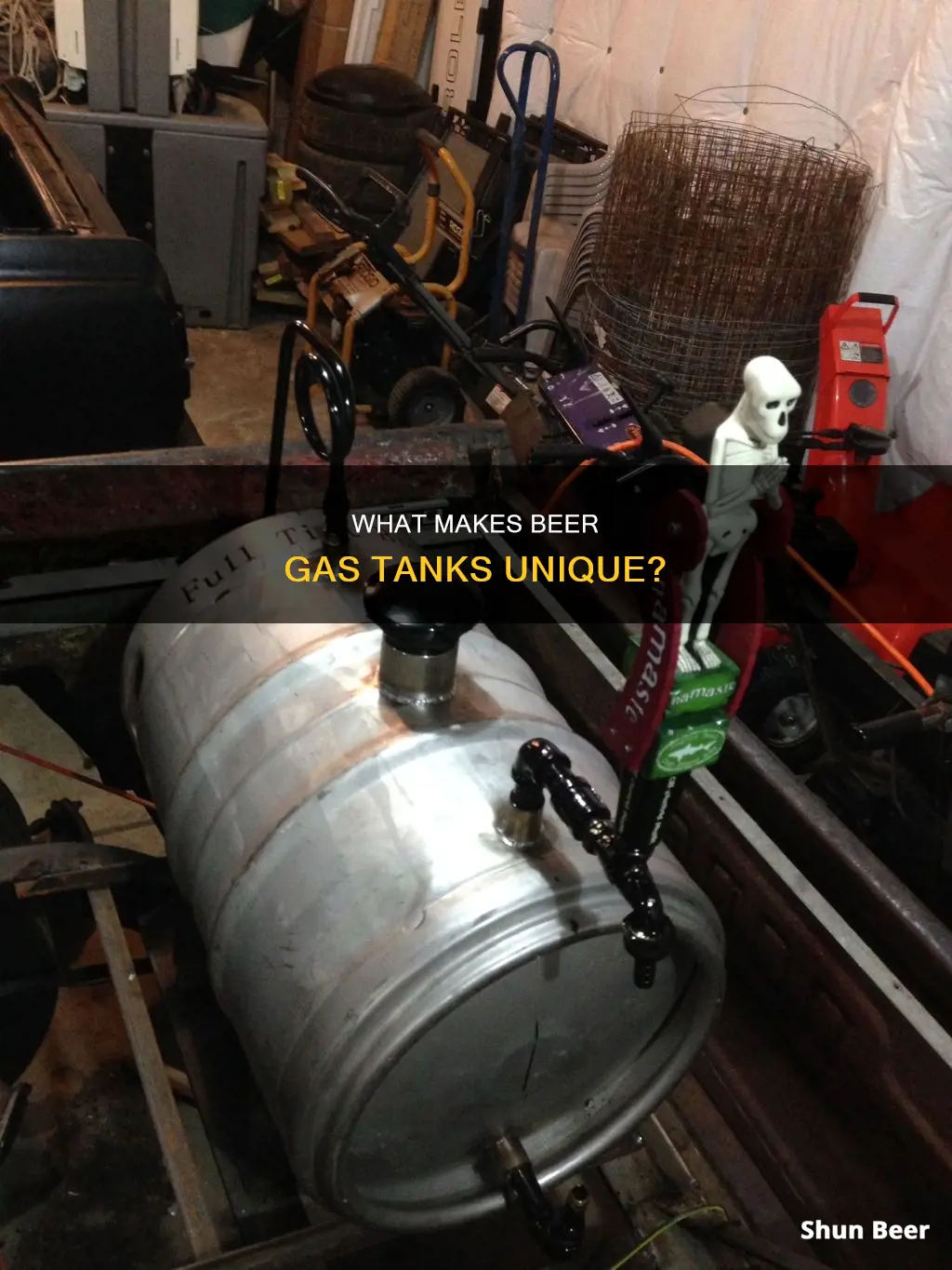 are beer gas tanks different