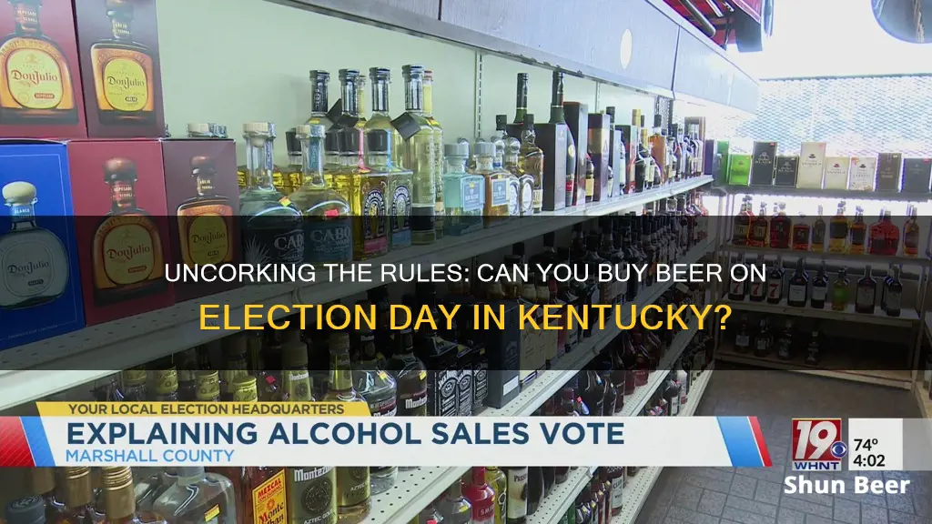 are beer sales allowed on election day in kentucky