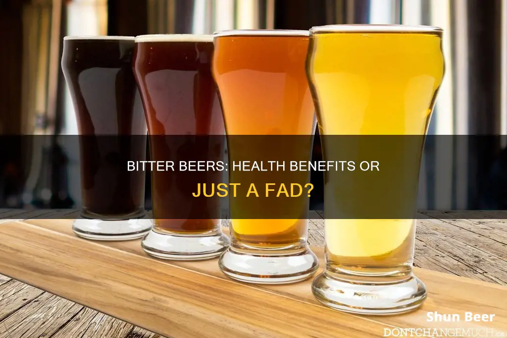 are bitter beers healthier