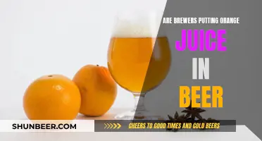 The Sweet Secret: Orange Juice's Surprising Role in Craft Beer