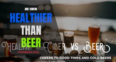 Cider vs Beer: Which is the Healthier Choice?