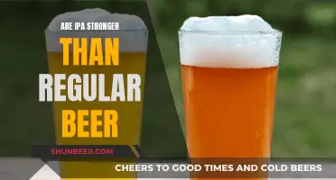 IPAs: Stronger Than Regular Beer?