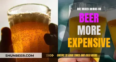 The Cost of Beer vs Mixed Drinks: Which is Cheaper?