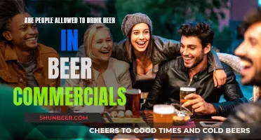 Beer Commercials: Actors Drinking or Just Holding Props?