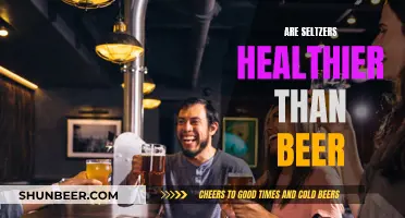 Seltzers vs Beer: Which is the Healthier Choice?