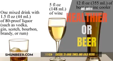 Shots vs Beer: Which is the Healthier Alcoholic Drink?