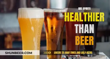 Spirits vs Beer: Which Alcoholic Beverage is Healthier?