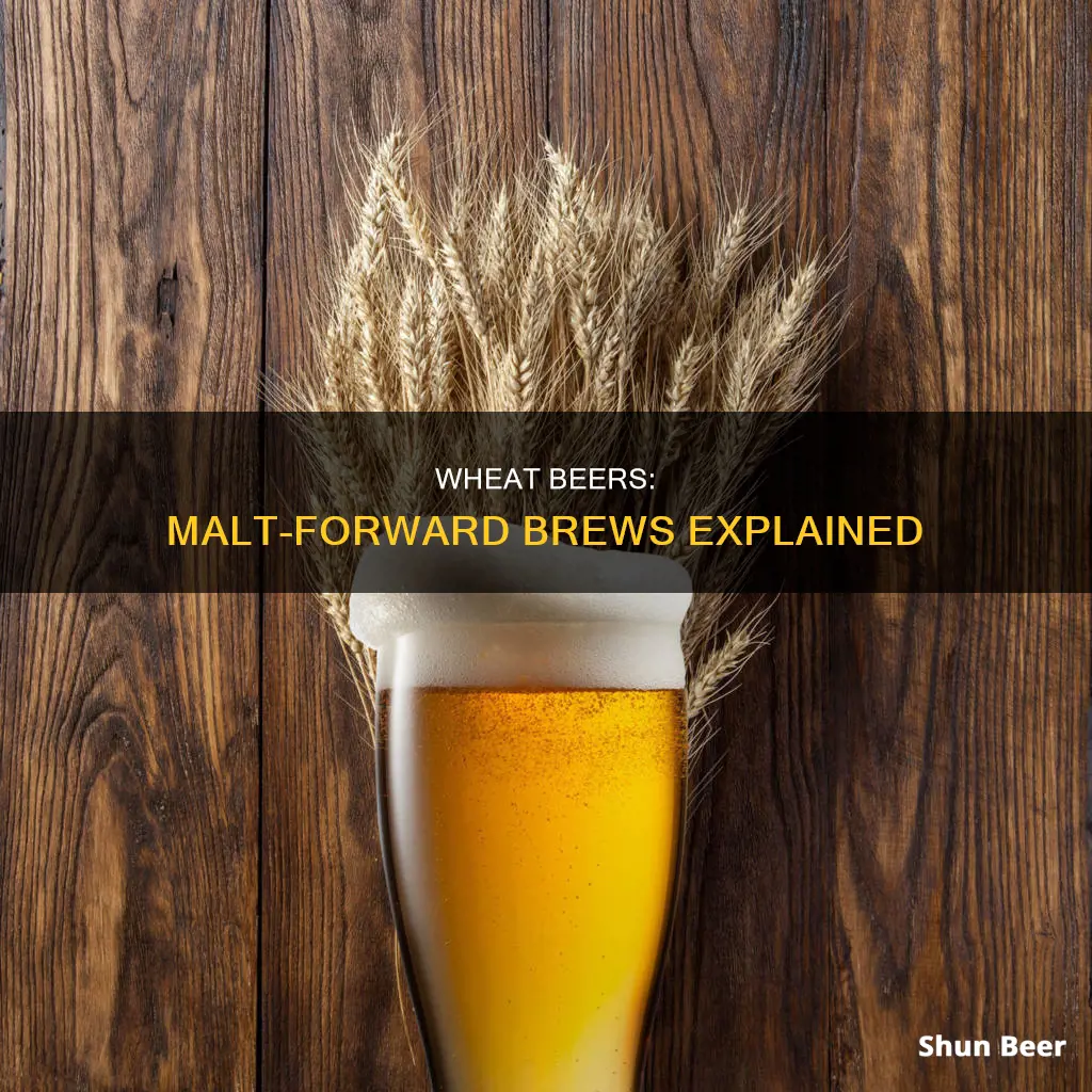 are wheat beers malty