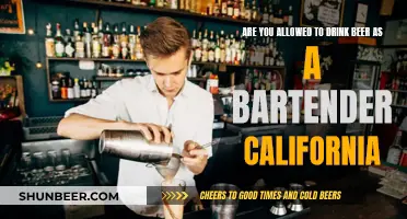 Bartenders and Beer: California's Drinking Laws Explained