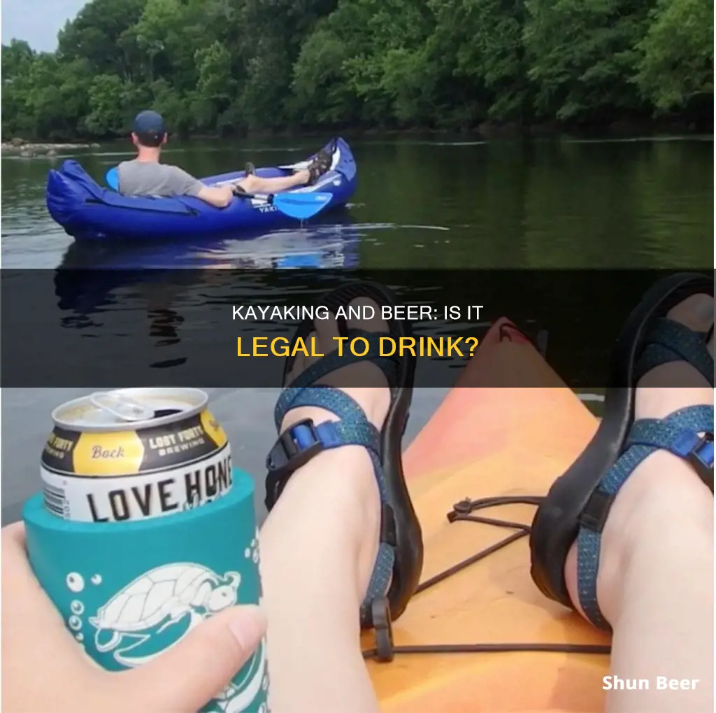 are you allowed to drink beer on a kayak