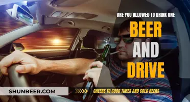 Drinking and Driving: One Beer, Big Trouble