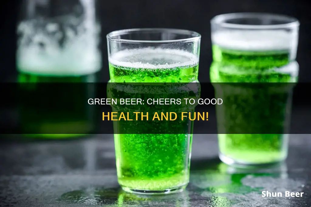 are you drinking green beer