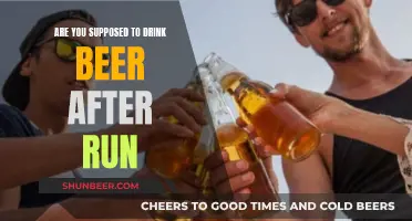 Beer After Running: Good Idea or Not?