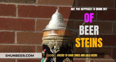 How to Properly Drink Beer from Steins