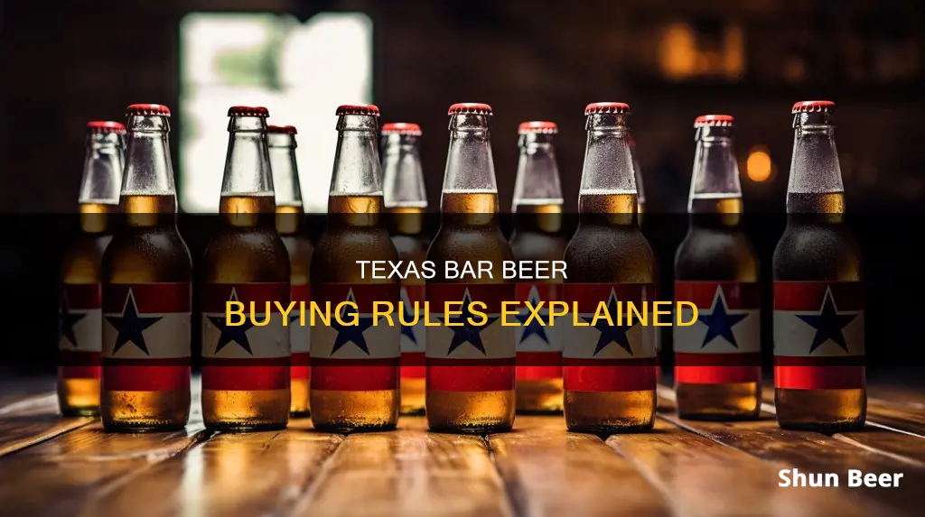 can a bar in texas buy beer from a store