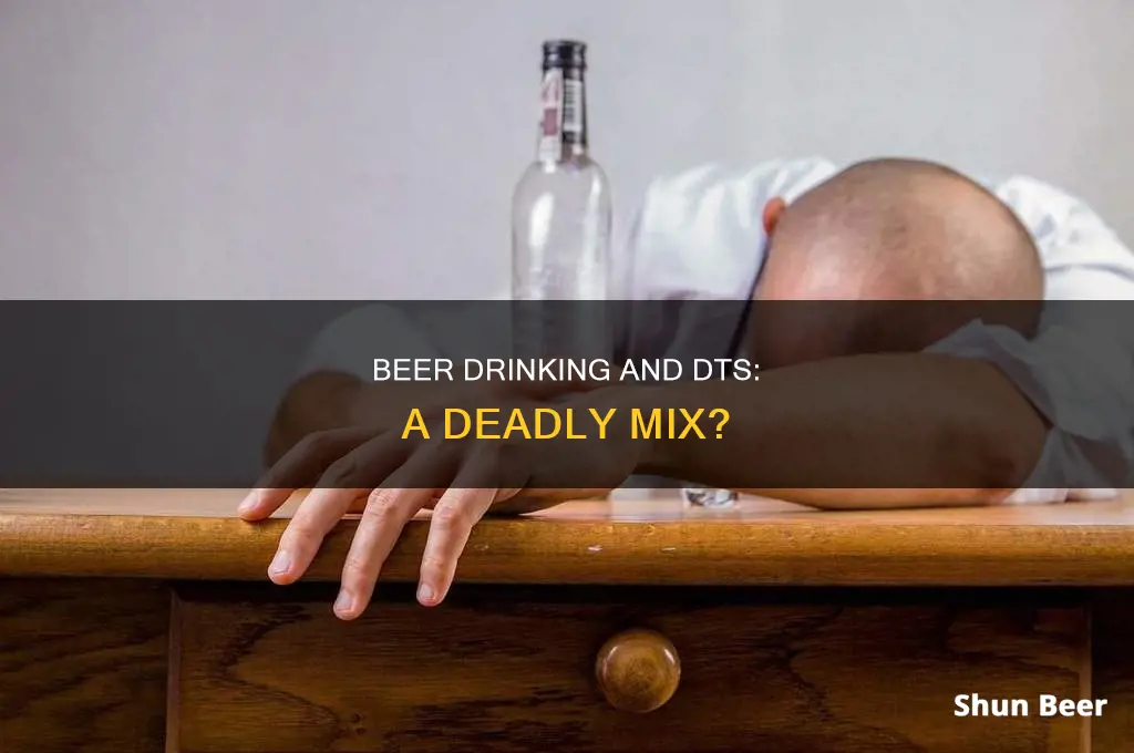 can a beer drinking alcoholic die overnight from dts