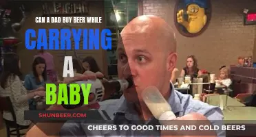 Dad's Dilemma: Beer and Baby in Tow