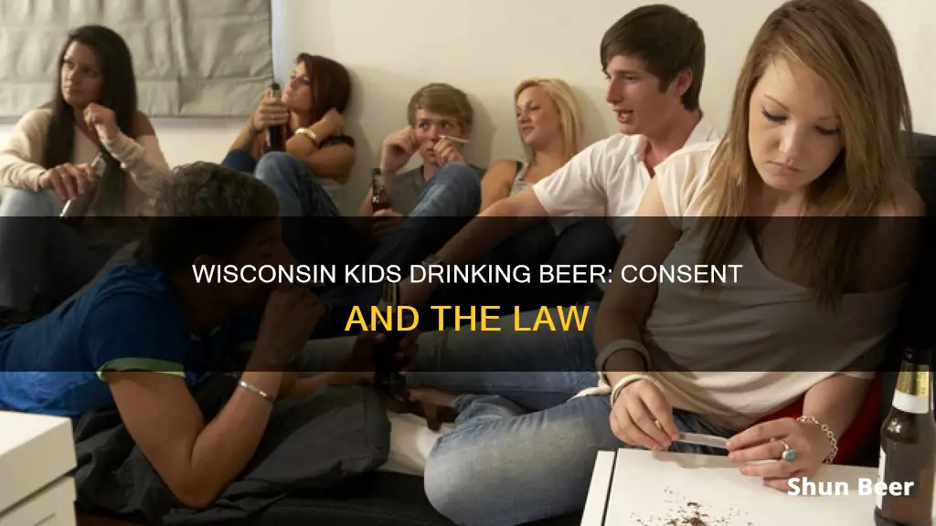 can a kid drink beer in Wisconsin with consent