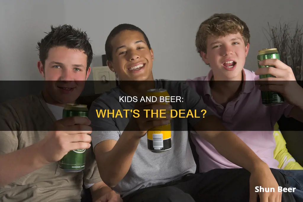 can a kid drink beer