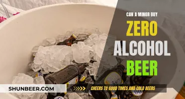 Zero Alcohol Beer: Can Minors Legally Purchase It?