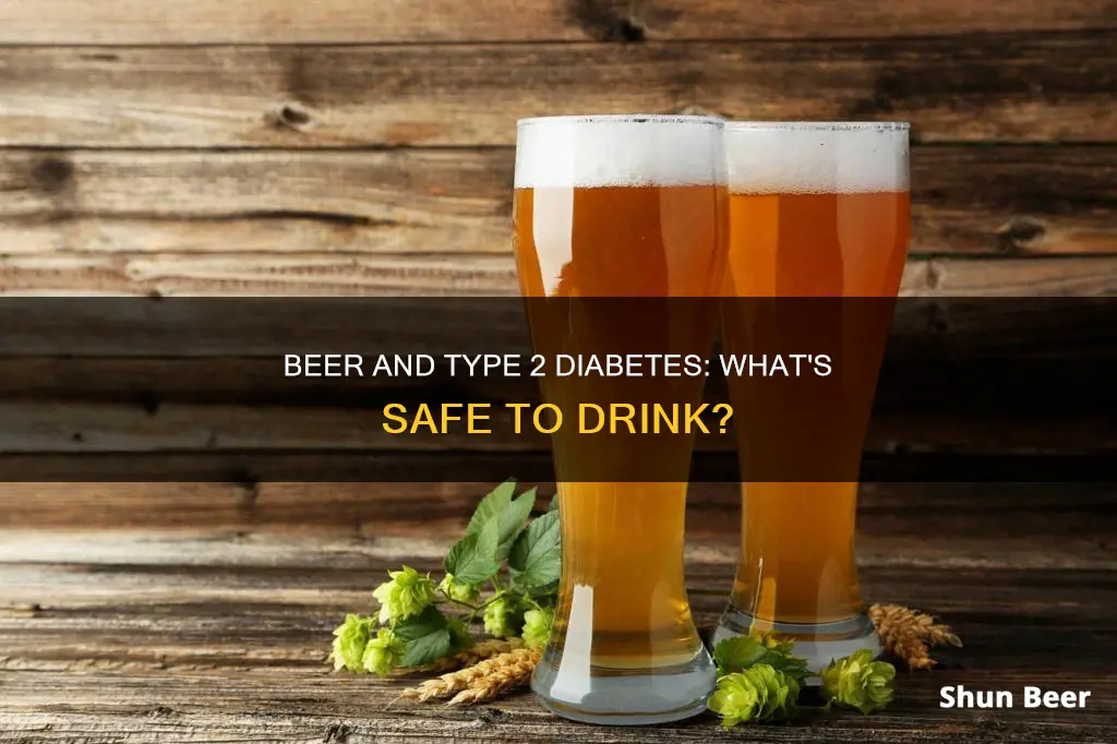 can a tyoe 2 diabetic drink a beer