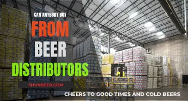 Who Can Buy Beer From Distributors?