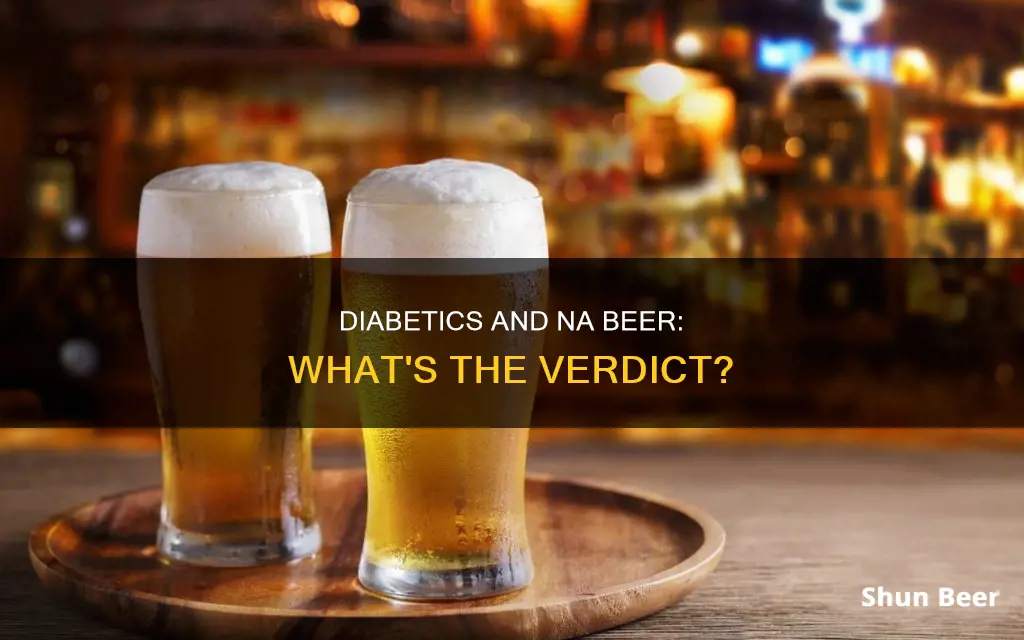 can diabetics drink na beer