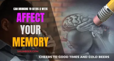 How Beer Impacts Memory: 18 Weekly Pints' Effect