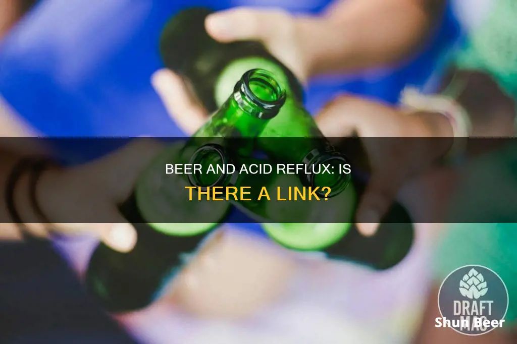 can drinking beer cause acid reflux