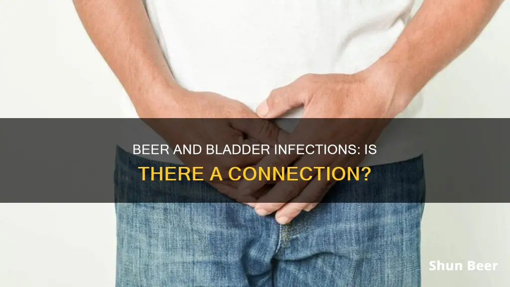 can drinking beer cause bladder infection