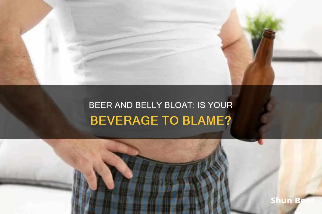 can drinking beer cause bloating