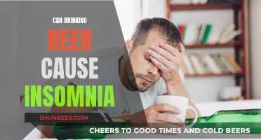 Beer and Sleepless Nights: Is There a Link?