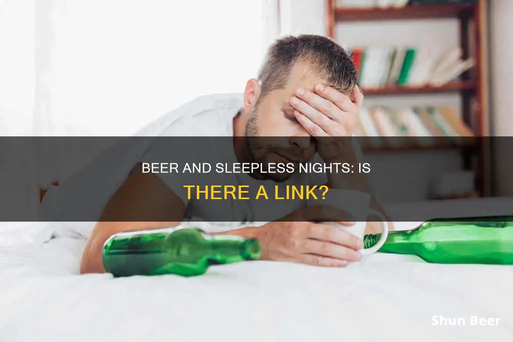 can drinking beer cause insomnia