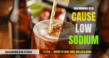 Beer Drinking: Low Sodium Culprit or Coincidence?