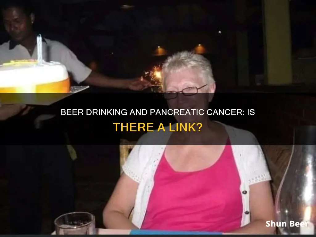 can drinking beer cause pancreatic cancer