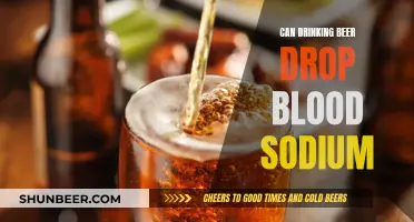 Beer Drinking: Blood Sodium Drop?