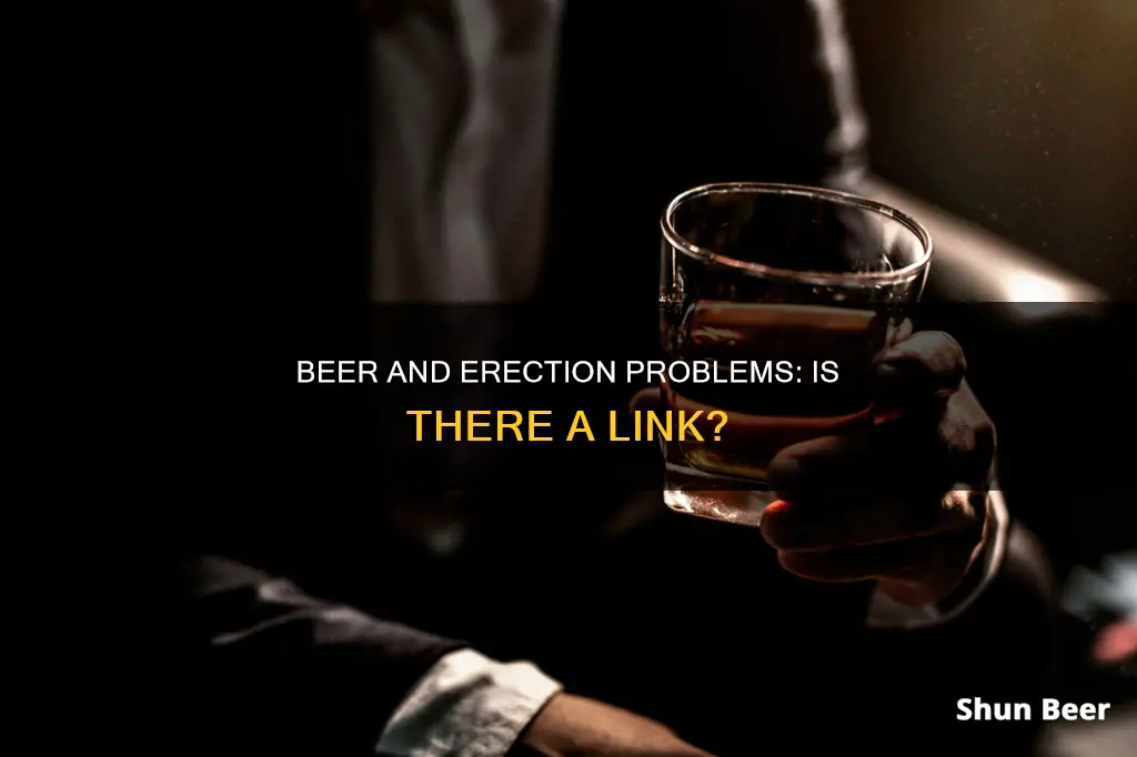 can drinking beer everyday cause erectile dysfunction