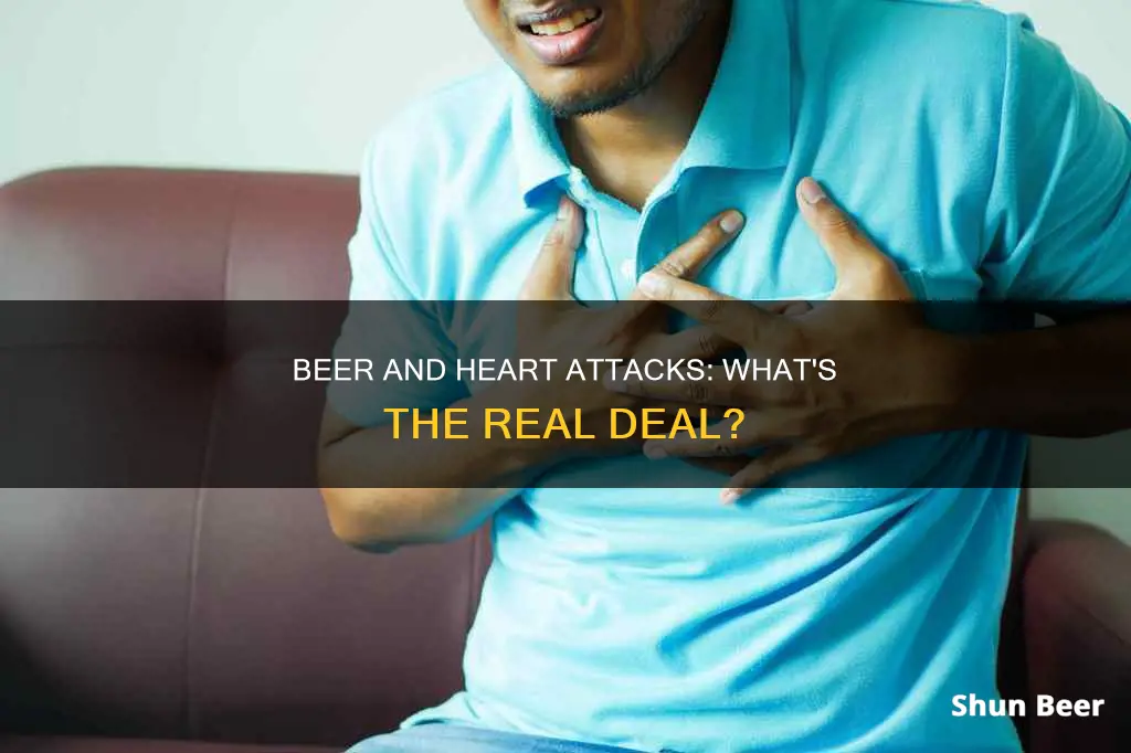 can drinking beer give you a heart attack