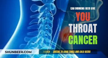 Beer Drinking: Throat Cancer Risk and You