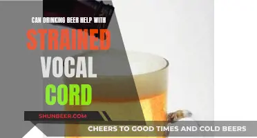 Beer: A Singer's Remedy or Vocal Cord Myth?