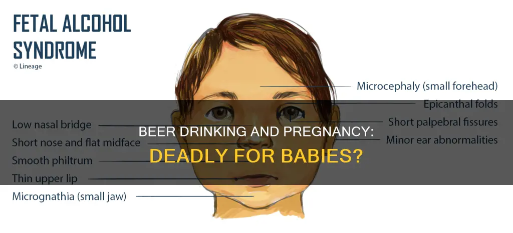 can drinking beer kill your baby