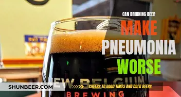 Beer and Pneumonia: A Risky Mix?