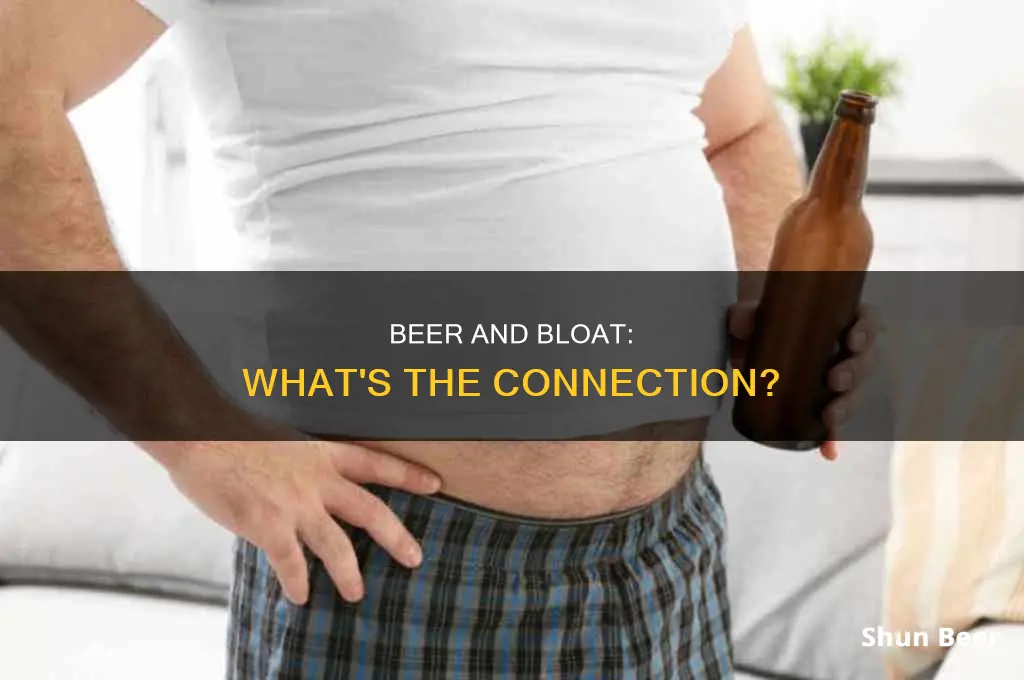 can drinking beer make you bloated