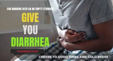 Beer on an Empty Stomach: Diarrhea Risk?