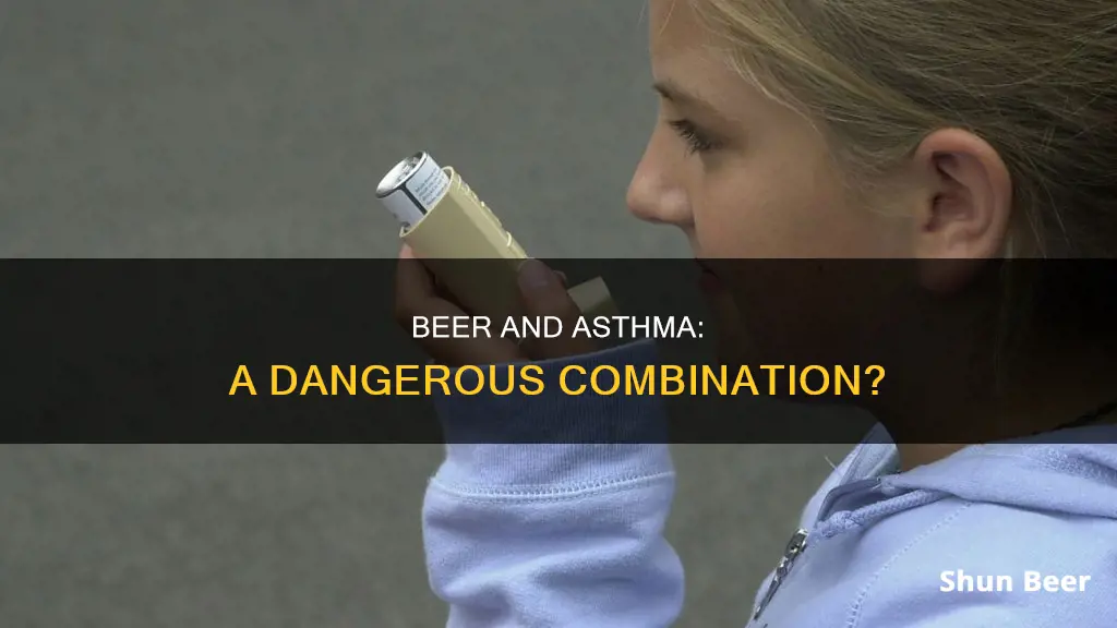 can drinking beer trigger asthma