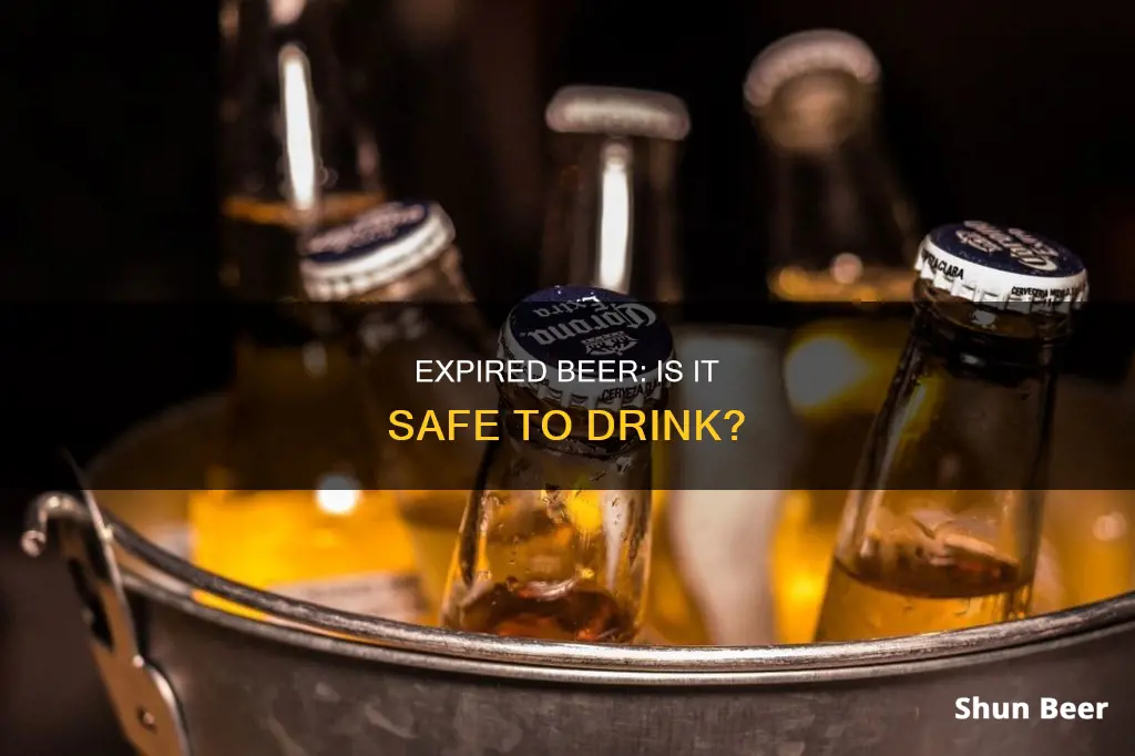 can drinking expired beer hurt you