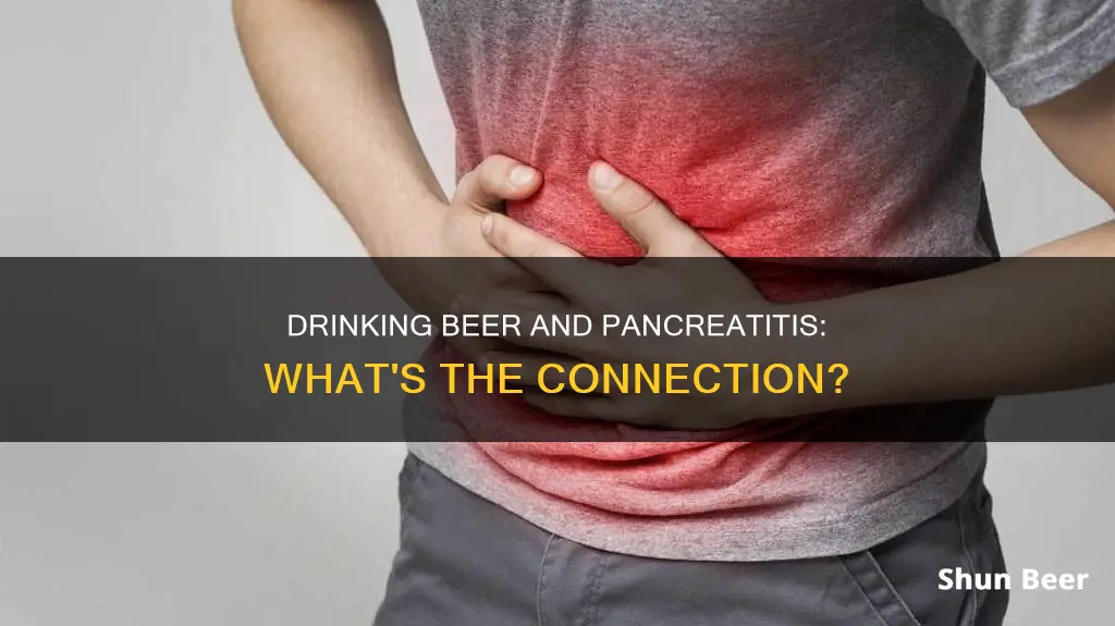 can drinking more than three beers a day increase pancreatitis