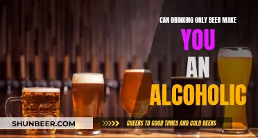 Beer Consumption and Alcoholism: A Fine Line